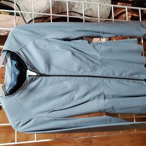 Amazing leather jacket with black cami NWT